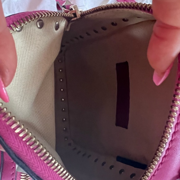 Valentino Mini Rockstud Pink Backpack - Picture 9 of 11